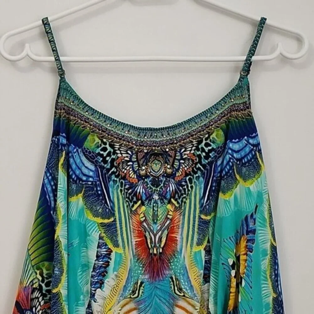 Camilla Reef Warrior Drop‎ Shoulder Playsuit Romper Size XS b75